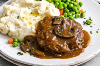 Salisbury Steak Recipe- Spend with Pennies
