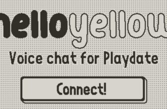 There is a cute voice messaging app for Playdate now