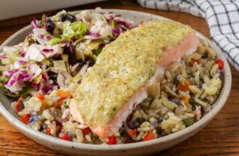 Pesto Salmon – Barefeet within the Kitchen
