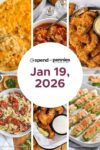 Weekly Meal Plan Jan 19, 2026