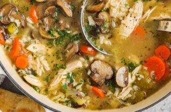 Hen and Mushroom Soup